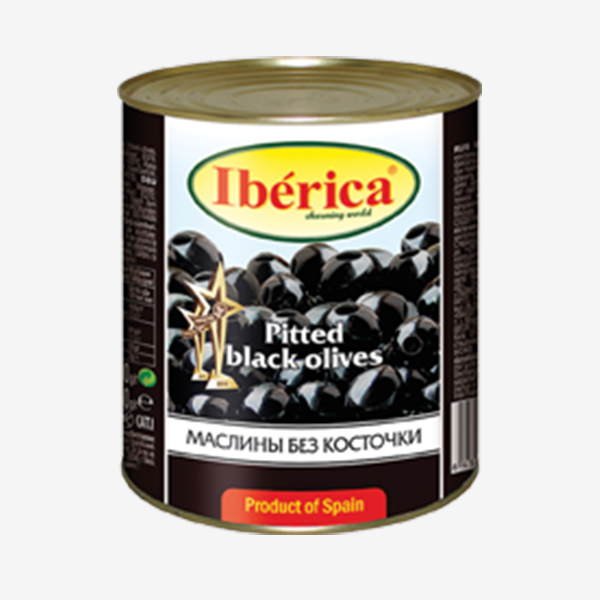 Olives pitted black 432ml